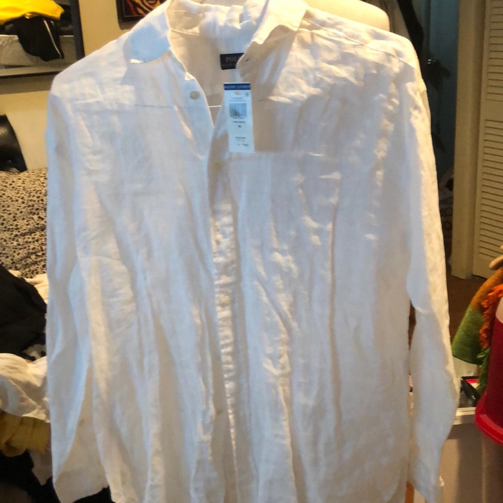 Polo Ralph Lauren linen blouse